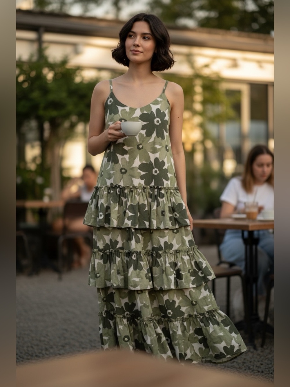 Lavi By Majo Lavi long dress- xs Green #summer